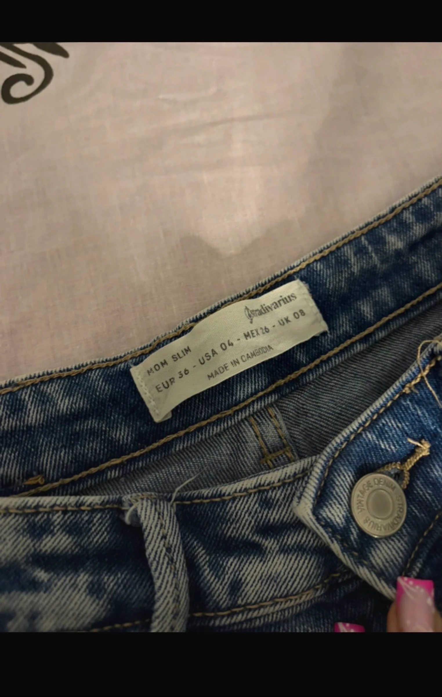 Jean slim Stradivarius azul – photo 4